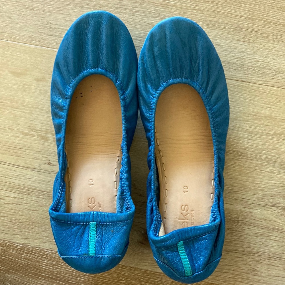 Blue Tieks — Size 10